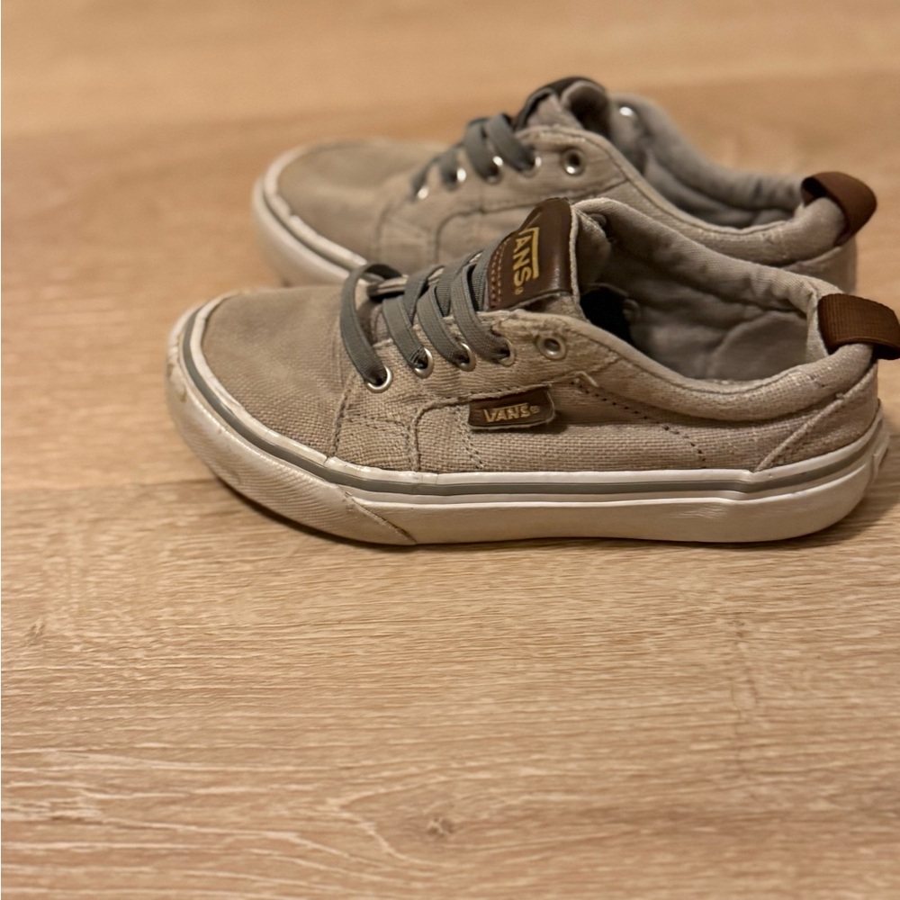 Vans Kids Tan Canvas size 11